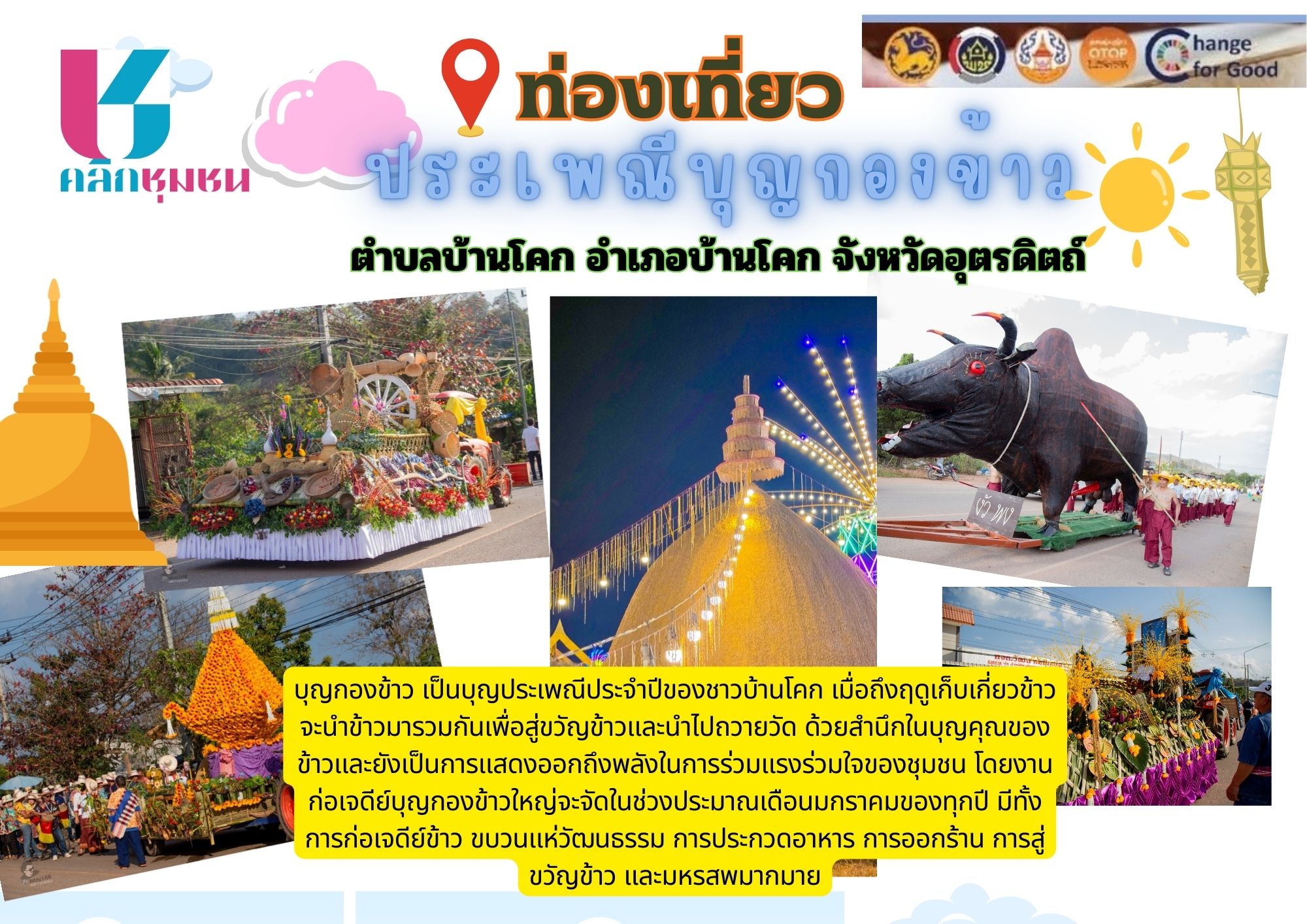 ✈️CDD พาเที่ยว.... เที่ยวไหนดี⁉️เที่ยวบ้านโคก🎯