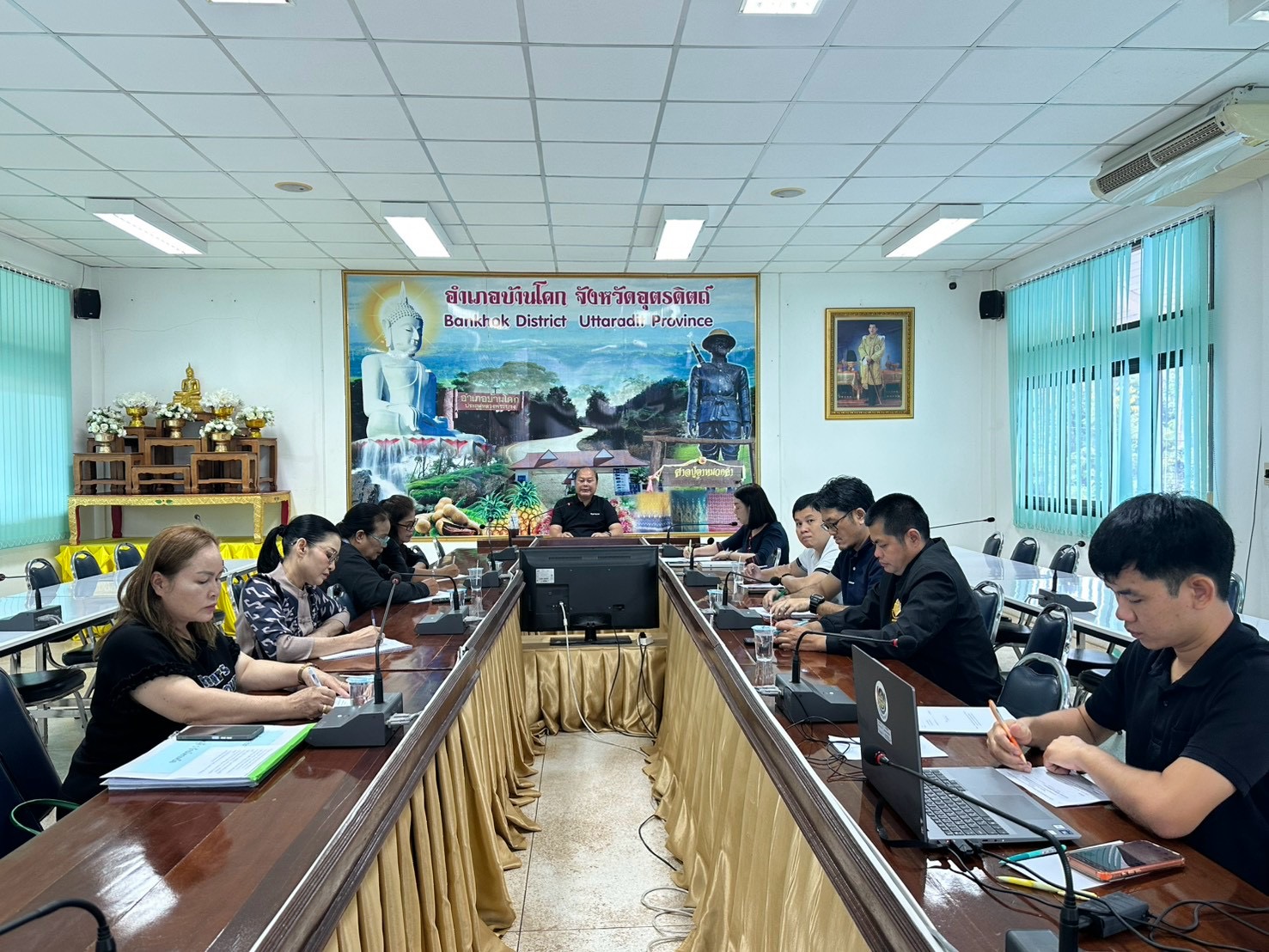 “สพอ.บ้านโคก ประชุมคณะอนุกรรมการกลั่นกรองและติดตามการดำเนินงานกองทุนพัฒนาบทบาทสตรีระดับอำเภอ ครั้งที่ 7/2569”