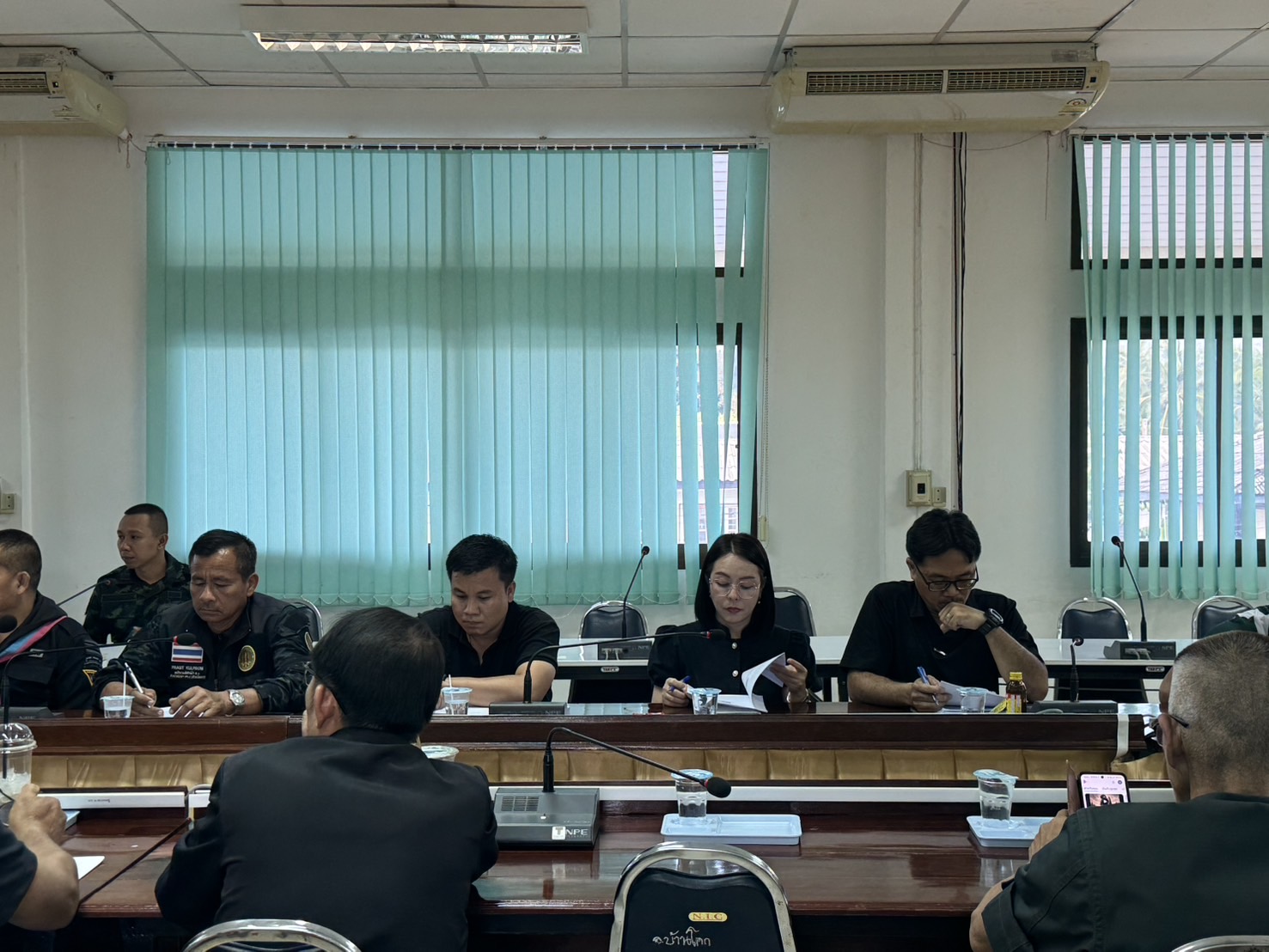“สพอ. บ้านโคก ร่วมประชุมศูนย์ข่าวระดับอำเภอและศูนย์ปฏิบัติการป้องกันและปราบปรามยาเสพติดอำเภอ”