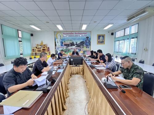 “สพอ.บ้านโคก ร่วมประชุมคณะกรรมการช่วยเหลือผู้ประสบภัยพิบัติอําเภอบ้านโคก (ก.ช.ภ.อ.)”