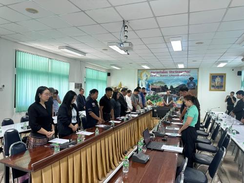 “สพอ.บ้านโคก ร่วมประชุมหัวหน้าส่วนราชการ ประจำเดือนตุลาคม 2569”